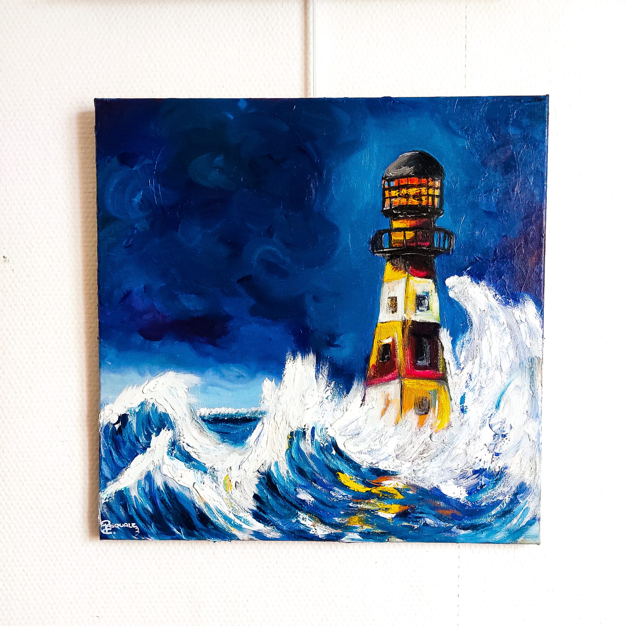 Le phare en tempête